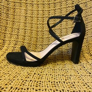 Black Chinese Laundry Strappy Heels